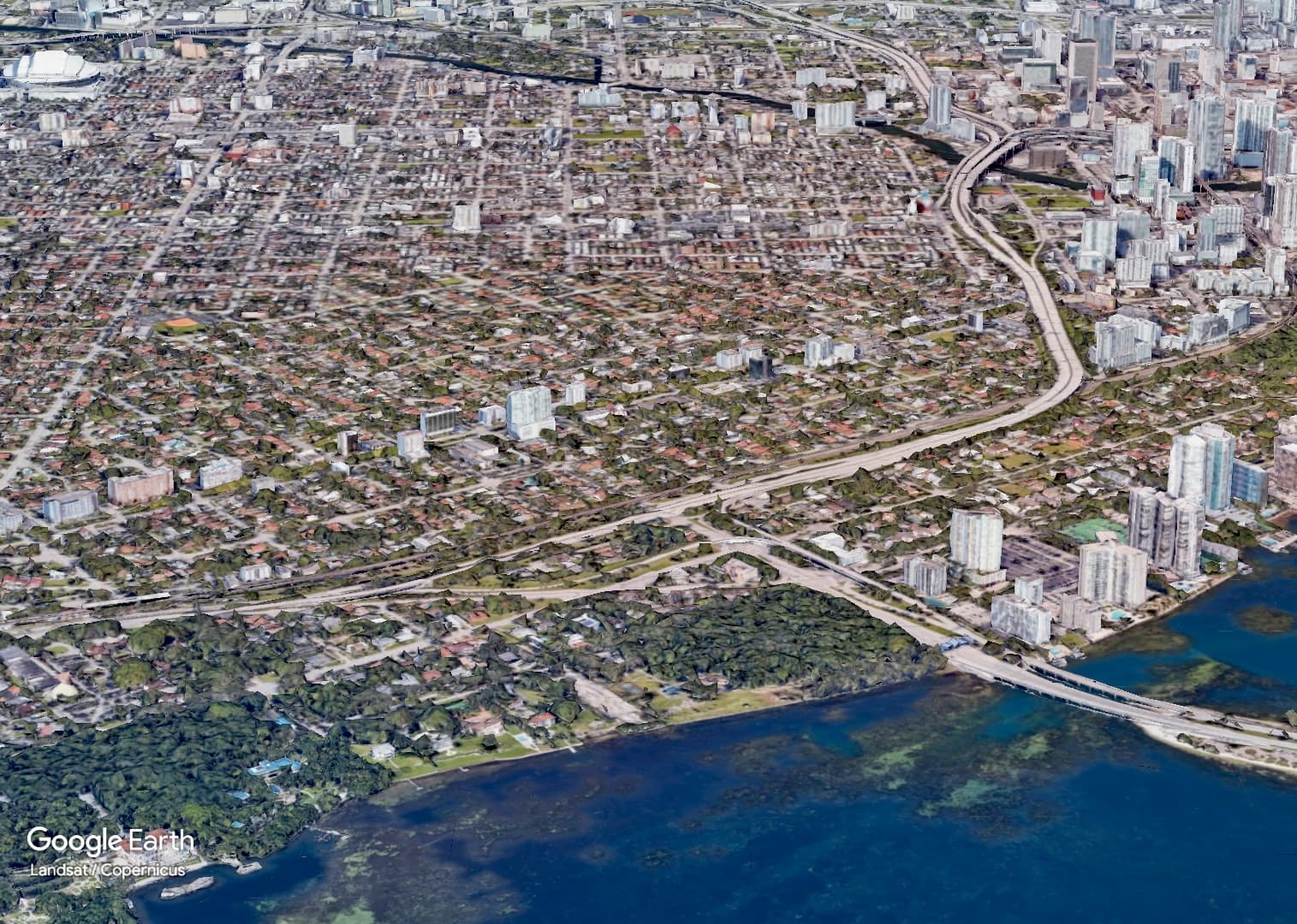 skyview of THE ROADS